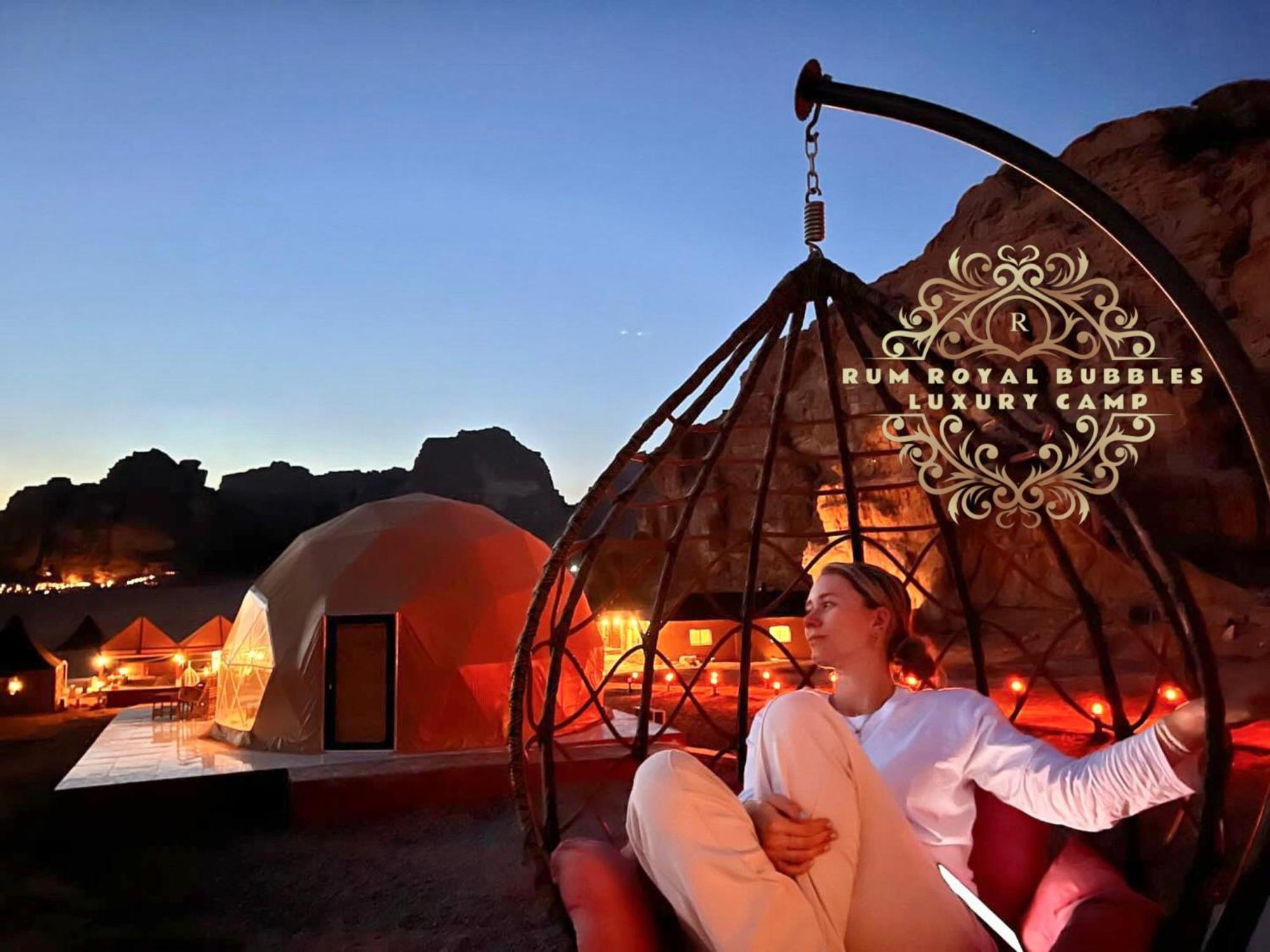 Rum Royal Bubbles Luxury Camp Apartamento Wadi Rum Exterior foto